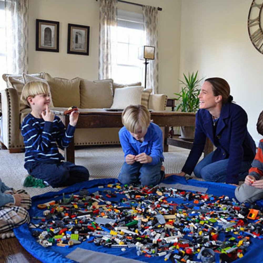 3 Lay-n-Go Activity Mat & Mini Toys or LEGO Storage Travel Bags 2x18" + 1x60"